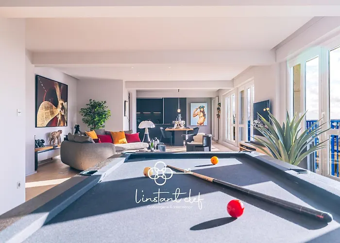 Apartment D Exception - Hyper Centre - 3 Suites, Parking & Billard