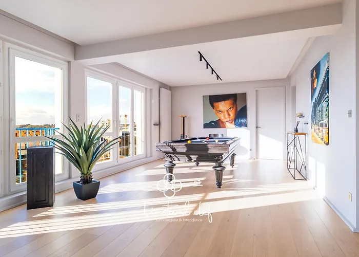 Evasion Centrale Avec Balcon, Ascenseur & Billard * Le Mans