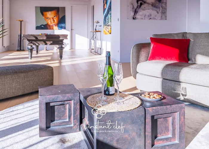 Apartment D Exception - Hyper Centre - 3 Suites, Parking & Billard *